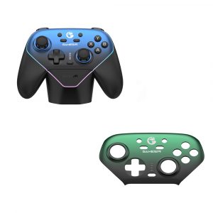 GameSir Super Nova Wireless Gaming Controller and Dark Green Faceplate