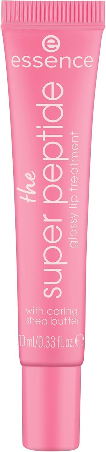 essence El tratamiento labial brillante Super Peptide | Hidratante, nutritivo y no pegajoso | Vegano, sin gluten y libre de crueldad (02 | Pinkified!)