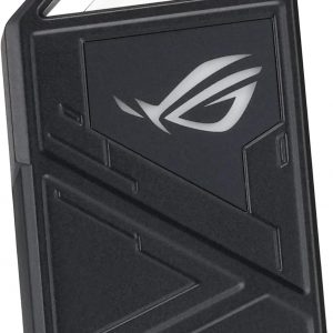 ASUS ROG STRIX Arion Aluminum Alloy M.2 NVMe SSD External Portable Enclosure Case Adapter, USB 3.2 Gen 2 Type-C (10 Gbps), USB-C to C and USB-C to A Cables, Fits PCIe 2280/2260/2242/2230 M Key/B+M Key