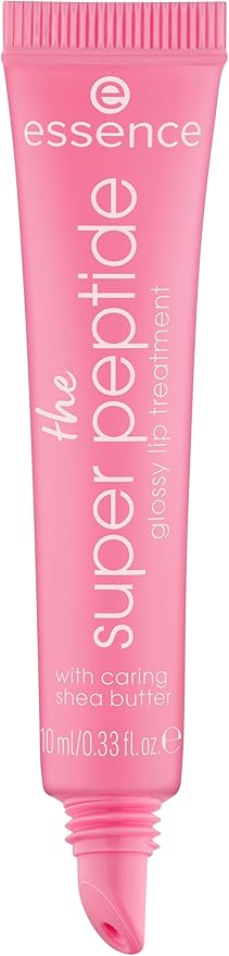 essence El tratamiento labial brillante Super Peptide | Hidratante, nutritivo y no pegajoso | Vegano, sin gluten y libre de crueldad (02 | Pinkified!)