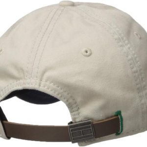 Tommy Hilfiger - Gorra de béisbol ajustable de algodón para hombre, con logotipo