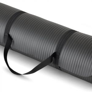 Amazon Basics Extra Thick Exercise Yoga Mat with Carrying Strap
