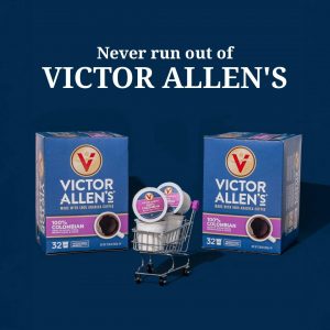 Victor Allen's Coffee Variety Pack (French Vanilla Flavored, Caramel Macchiato, Hazelnut), 32 Count, Single Serve Coffee Pods for Keurig K-Cup Brewers