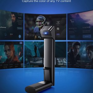 Govee Retroiluminación de TV 3 Lite con función de corrección de ojo de pez Sincronización con televisores de 55 a 65 pulgadas, tira de luces LED RGBICW Wi-Fi de 11.8 pies con cámara, 4 colores en 1 lámpara cuenta, control de voz y aplicación, adaptador