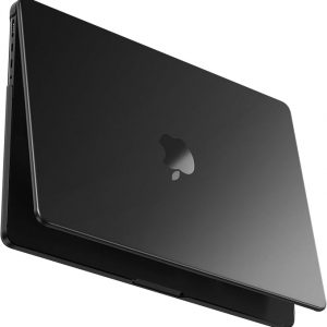 BlueSwan Matte Case for MacBook Pro 14 M5 2025 2024-2021 M4 M3 M2 M1 Pro/Max, Compatible A3434 A3401 A3112 A2992 A2918 A2779 A2442, Hard Shell Protective Cover, Space Black Clear