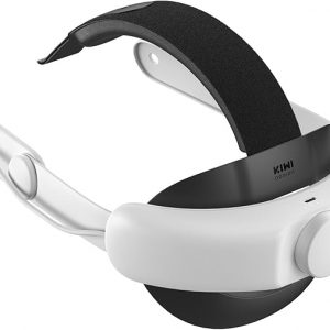 KIWI design K3 Boost Battery Head Strap Compatible with Meta Quest 3/Quest 3S, 6400 mAh Battery Pack Head Strap Accessories, Fast Charging & Reduce Face Stress