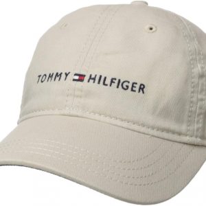 Tommy Hilfiger - Gorra de béisbol ajustable de algodón para hombre, con logotipo