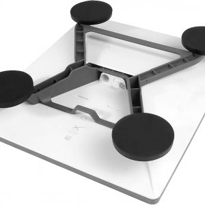 Starlink Mini Mount con soporte magnético portátil de aleación de aluminio – techo de casco, RV, ventanas de coche, techos solares Starlink Mini soporte con succión fuerte de 2.598 in (magnético)