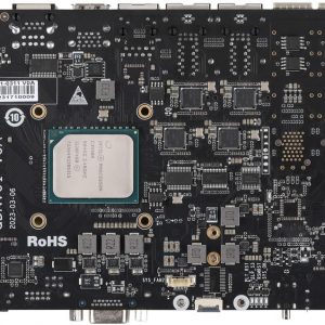 Qotom Mini PC with 4X 10G SFP+ and 5X 2.5GBE LAN 8GB RAM 512GB SSD Atom C3808 12 Cores Processor 2.0 GHz