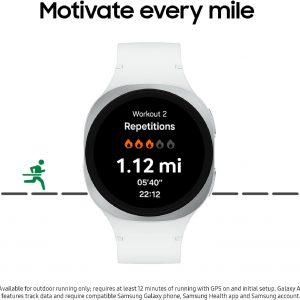 Samsung Galaxy Watch 8 (2025) - Reloj inteligente Bluetooth de 1.575 pulgadas, diseño de cojín, monitor de fitness, entrenamiento de sueño, entrenador de correr, puntaje de energía, seguimiento de