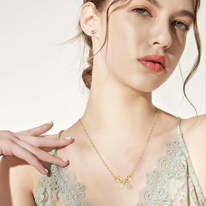 NEWITIN 49 Pieces Gold Jewelry Set for Women Fashion Costume Jewelry Gold Plated Necklace Bracelet Ring Earrings Set for Women