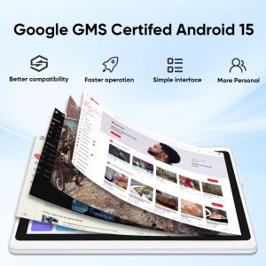 Tablet Android 15 Tablet de 7 pulgadas, lector electrónico, 9GB RAM 32GB ROM 1TB expansión, procesador de cuatro núcleos, cámara dual, WiFi 5G/2.4G, Bluetooth, control parental, funda a prueba