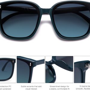 SOJOS Gafas de sol para mujeres y hombres estilo vintage SJ2157