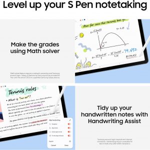 SAMSUNG Galaxy Tab S10 FE 128GB WiFi Android Tablet, Large Display, Long Battery Life, Exynos 1580 Processor, IP68 Water-Resistant, 90 Hz Refresh, S Pen for Note-Taking, US Version, Silver