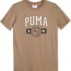 PUMA boys 2 Piece Set, Short Sleeve Crewneck T-shirt & Matching Short