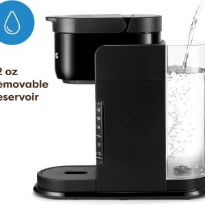 Keurig K-Express Single Serve K-Cup Pod Coffee Maker, 3 Brew Sizes, Strong Button Feature, 42oz Removable Reservoir, Black