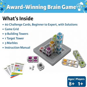 ThinkFun Laberinto de gravedad, juego de lógica para niños y niñas a partir de 8+ años