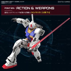 Bandai Hobby - Mobile Suit Gundam - RX-78-2 Gundam ver. 2.0, Bandai Spirits RG 1/144 Model Kit