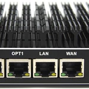 Protectli Vault FW4B - 4 Port, Firewall Micro Appliance/Mini PC - Intel Quad Core, AES-NI, 8GB RAM, 120GB mSATA SSD