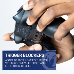 NACON Revolution 5 Pro Officially Licensed PlayStation Wireless Gaming Controller for PS5 / PS4 / PC - Hall Effect, Trigger Stops, Mappable Buttons, Bluetooth Audio - Arctic Camo