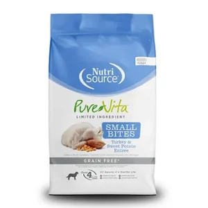 NutriSource Pure Vita Pavo Small Bites Grain Free - 12lb