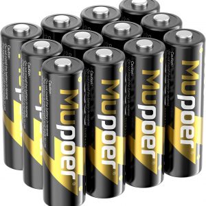 Rechargeable AA Batteries 12 Count,Lithium Batteries AA 1.5V 3600mWh,Double A Rechargeable Batteries,Pilas Recargables AA,Lithium ion AA Batteries for Blink Xbox Long Lasting