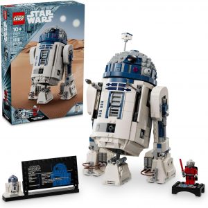 LEGO Star Wars R2-D2 - Juego de juguetes de construcción – Juega o exhibe juguetes de Star Wars para niños y niñas, a partir de 10 años – Ideas de regalo para niños y fans – Incluye 25 aniversario