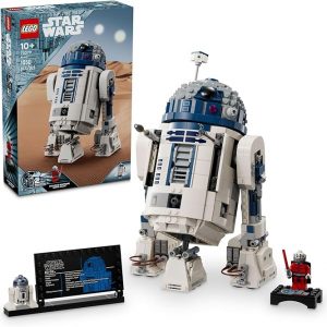 LEGO Star Wars R2-D2 - Juego de juguetes de construcción – Juega o exhibe juguetes de Star Wars para niños y niñas, a partir de 10 años – Ideas de regalo para niños y fans – Incluye 25 aniversario