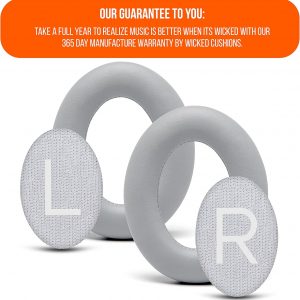 WC Wicked Cushion - Almohadillas de repuesto mejoradas para auriculares Bose 700 con cancelación de ruido (NC700), piel sintética más suave, espuma viscoelástica de lujo, grosor añadido, almohadillas