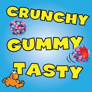 NERDS Gummy Clusters, Candy, Very Berry, Crunchy and Gummy, 18.5 oz