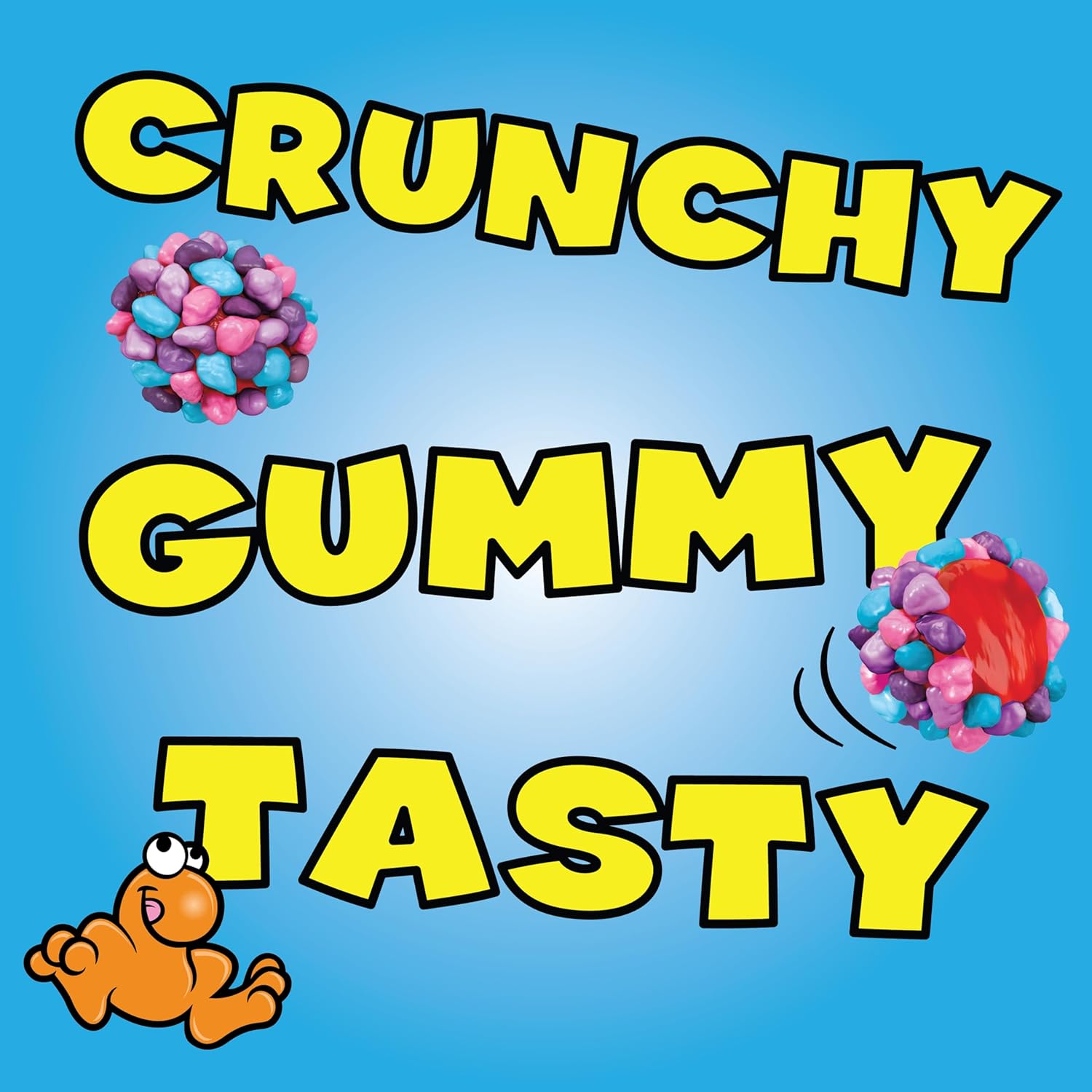 NERDS Gummy Clusters, Candy, Very Berry, Crunchy and Gummy, 18.5 oz