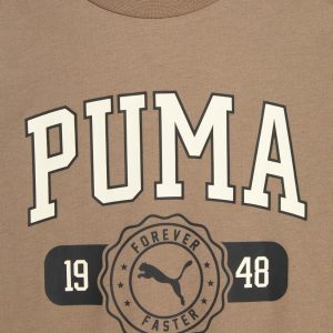 PUMA boys 2 Piece Set, Short Sleeve Crewneck T-shirt & Matching Short