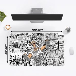 Mousepad XXXL 100×60 cm Diseño (One Piece, Five Gear)