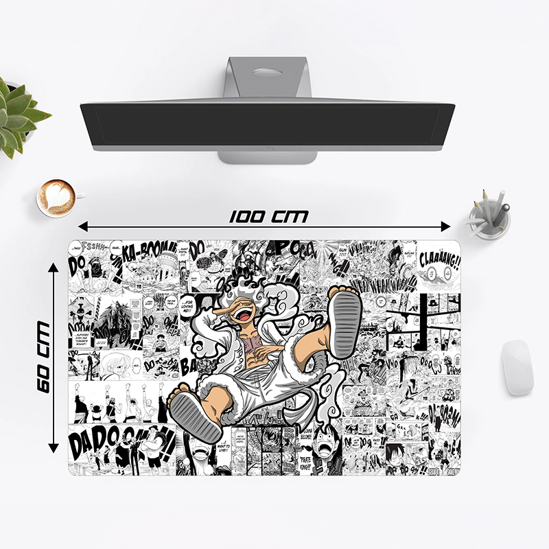 Mousepad XXXL 100×60 cm Diseño (One Piece, Five Gear)
