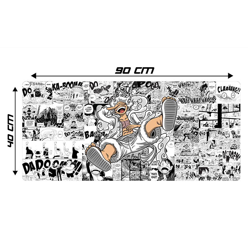 Mousepad XL 90×40 cm Diseño (One Piece, Five Gear)