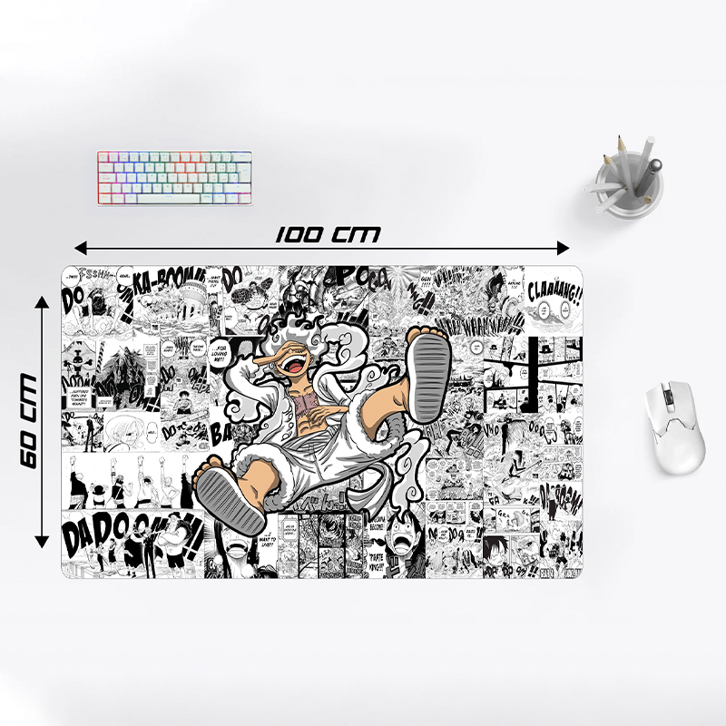 Mousepad XXXL 100×60 cm Diseño (One Piece, Five Gear)