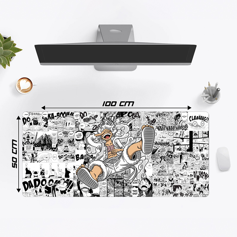 Mousepad XXL 100×50 cm Diseño (One Piece, Five Gear)