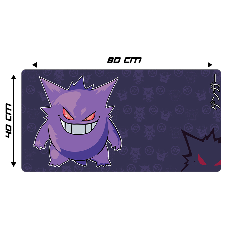 Mousepad L 80×40 cm Diseño (Gengar)