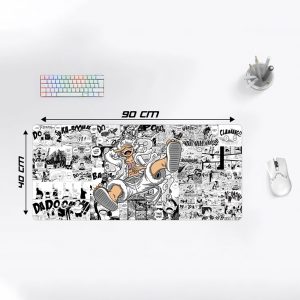 Mousepad XL 90×40 cm Diseño (One Piece, Five Gear)