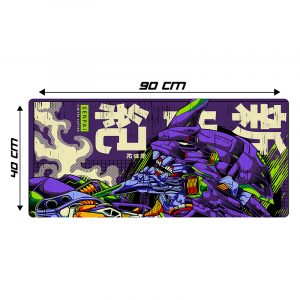 Mousepad XL 90×40 cm Diseño (Evangelion Eva-01)