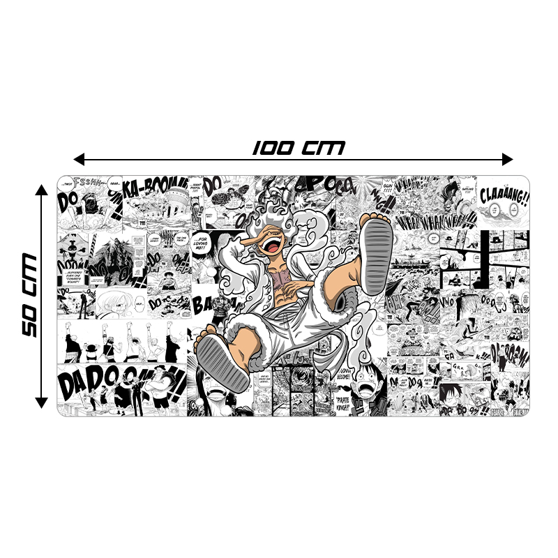 Mousepad XXL 100×50 cm Diseño (One Piece, Five Gear)