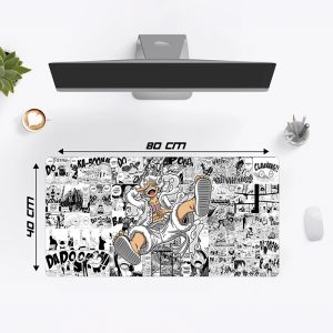 Mousepad L 80×40 cm Diseño (One Piece, Five Gear)