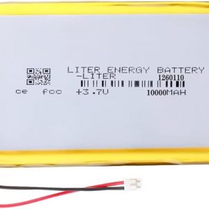 3.7V 1260110 10000mAh Lithium Polymer ion Battery Rechargeable Polymer Battery Pack with JST 2.0mm Connector