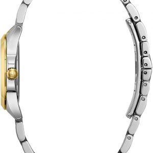 Bulova Women's Classic Stainless Steel Watch and Mother of Pearl Dial