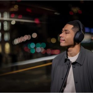 Sony WH-1000XM5/B Wireless Industry Leading Noise Canceling Bluetooth Headphones (Renewed)