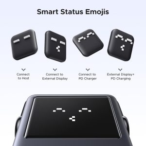 UGREEN Uno Hub USB-C 6 en 1 con puertos de datos USB-C y USB-A de 10 Gbps 4K a 60 Hz HDMI para MacBook Pro/Air, iPad Pro, Surface, XPS, Thinkpad y más.