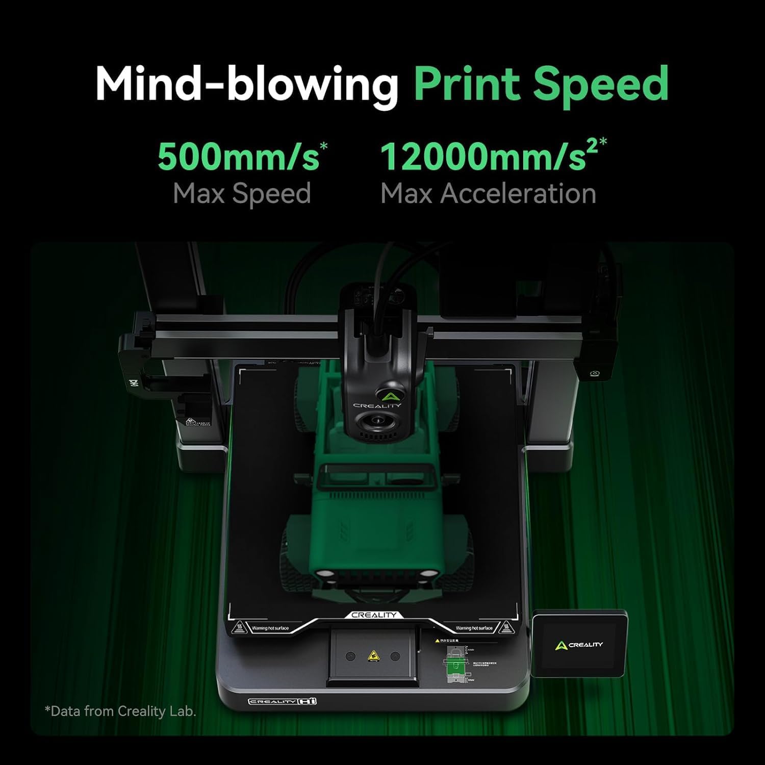 Creality Hi Combo with CFS, Multicolor 3D Printer 500mm/s High Printing, Print Size 260 * 260 * 300mm,MK8 Nozzles Package PLA Filament 1.75 mm (Hi 3D Printer)