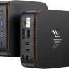 KAMRUI Essenx E1 Mini PC, N95 Processor (up to 3.4GHz), 12GB LPDDR5 RAM 256GB M.2 SSD, Mini Desktop Computer Support Dual 4K, WiFi, Ethernet for Business, Office, Home