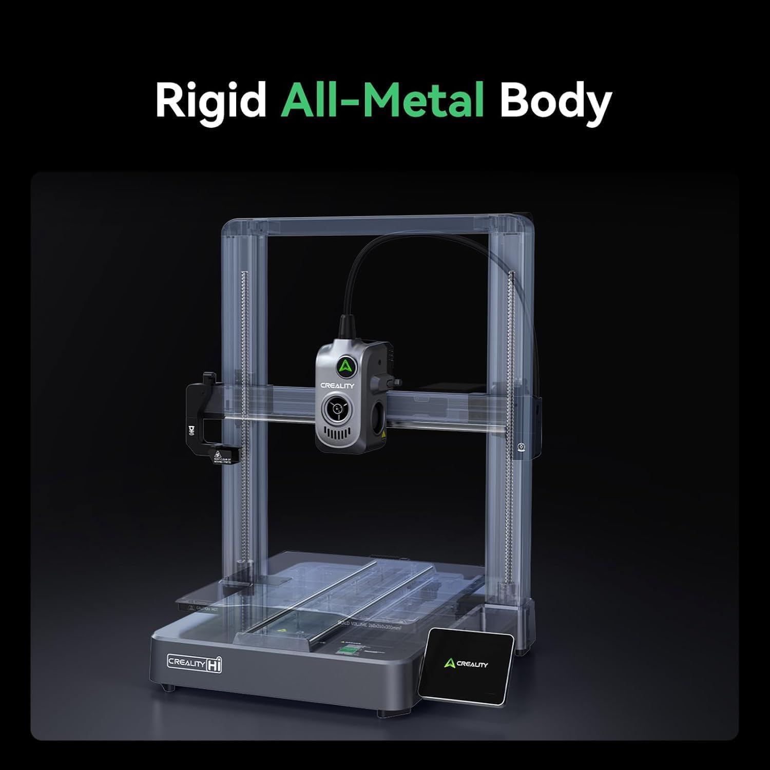 Creality Hi Combo with CFS, Multicolor 3D Printer 500mm/s High Printing, Print Size 260 * 260 * 300mm,MK8 Nozzles Package PLA Filament 1.75 mm (Hi 3D Printer)