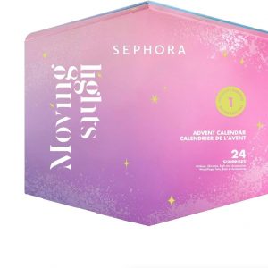 Sephora - Calendario de Adviento 2024, con luces móviles, 24 sorpresas, incluye maquillaje, productos de cuidado, del baño y accesorios